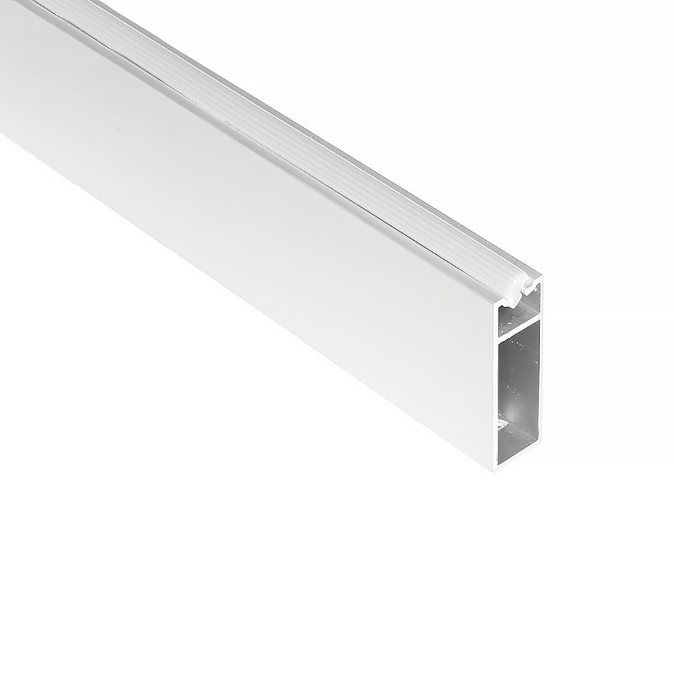 Фото Duslar Штанга прямоугольная REKS для одежды, длина 3000 мм, белый