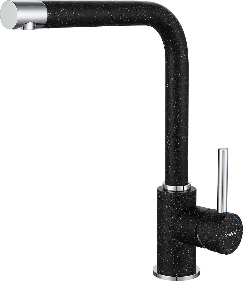 Фото Смеситель для кухни GranFest 3651 Черный