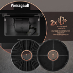 Превью картинка Наклонная вытяжка Weissgauff Zaurak 50 PB BL #9