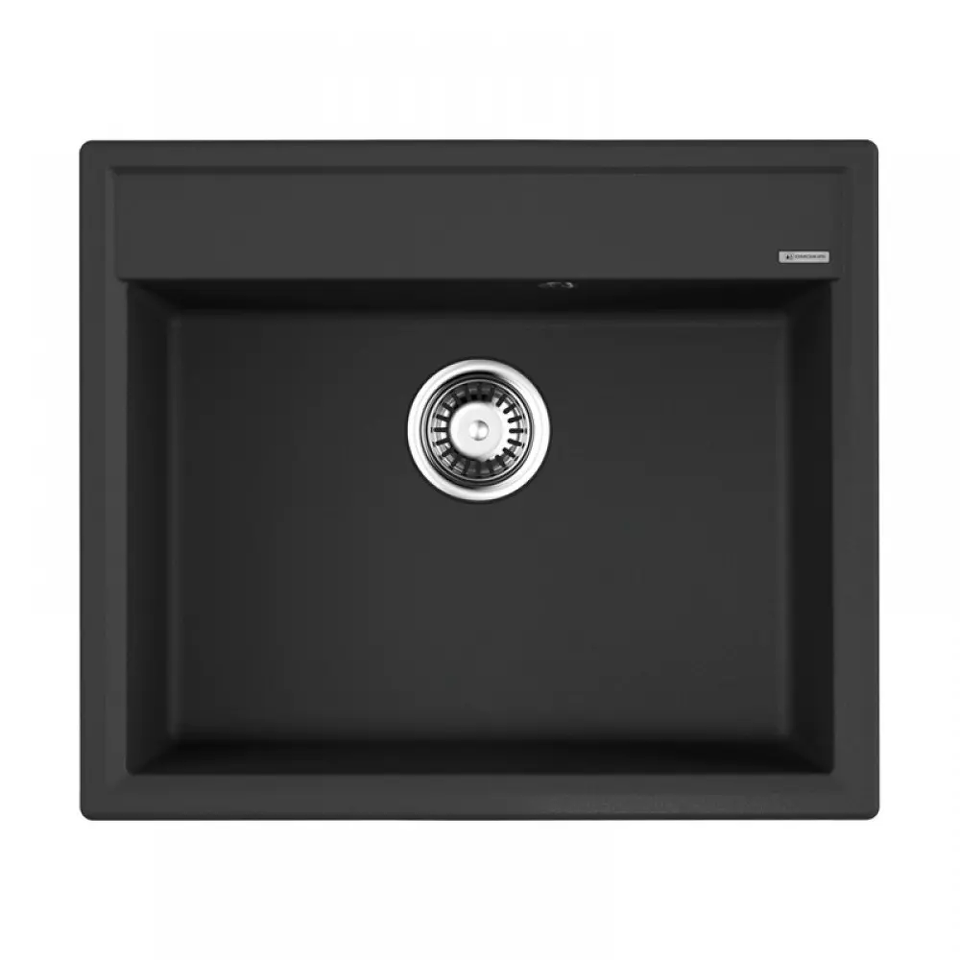 Фото Гранитная мойка Omoikiri Daisen 60-BL Artgranit/черный