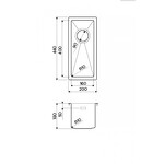 Превью картинка Металлическая мойка Omoikiri Taki 20-U/IF-IN нерж. сталь/нержавеющая сталь #2