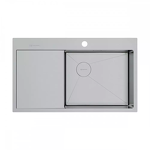 Превью картинка Металлическая мойка Omoikiri Akisame 86-R Side-IN нерж. сталь/нержавеющая сталь #1