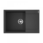 Превью картинка Гранитная мойка Omoikiri Daisen 78-LB-BL Artgranit/черный #1