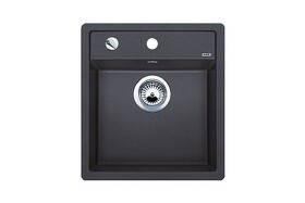 Картинка Blanсo DALAGO 45 SILGRANIT PuraDur антрацит с клапаном-автоматом