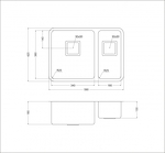 Превью картинка Металлическая мойка Oulin OL-0369L #4