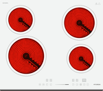 Превью картинка Электрическая варочная панель Hyundai HHE 6452 WG #1