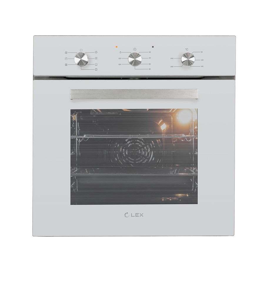 Фото Электрический духовой шкаф Lex EDM 073 WH духовой шкаф