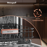 Превью картинка Посудомоечная машина 60см встраиваемая Weissgauff BDW 6038 D Inverter Autoopen #8