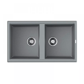 Картинка Omoikiri Tedori 86-2-GR Tetogranit/leningrad grey