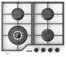 Картинка Midea Варочная панель газовая MIDEA MG697TTGW