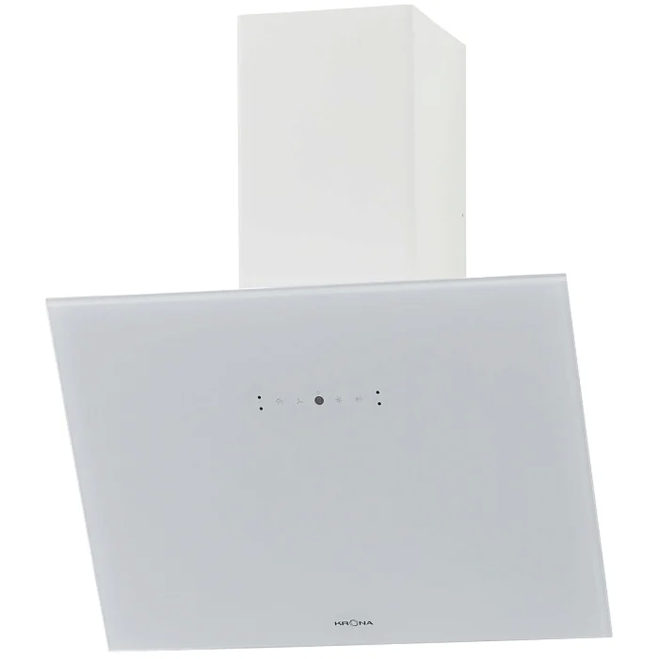 Фото Наклонная вытяжка KRONA BELINDA 600 white SGC