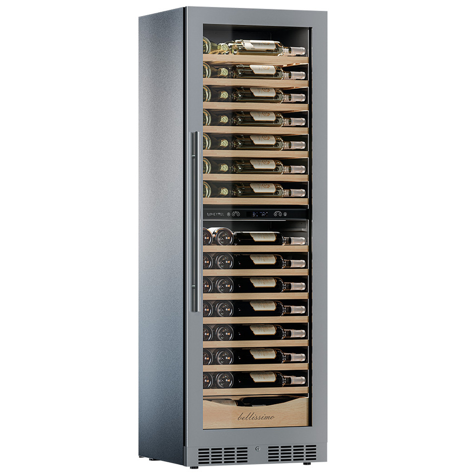 Фото Шкаф винный встраиваемый Meyvel Винный холодильник (шкаф) компрессорный MEYVEL MV110-KST2(SLIM)
