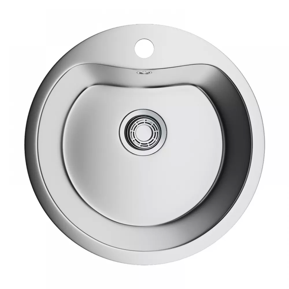 Фото Металлическая мойка Omoikiri Saroma 51-IN нерж. сталь/нержавеющая сталь