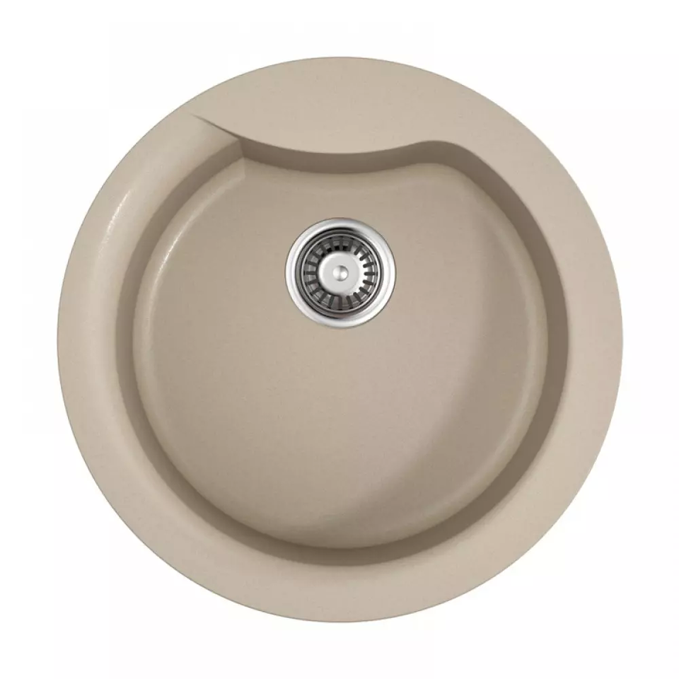 Фото Гранитная мойка Omoikiri Yasugata 48R-SA Tetogranit/бежевый