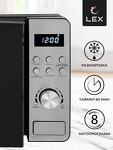 Превью картинка Микроволновая печь Lex FSMO D.01 BL (20л, электроника) микроволновая печь #3