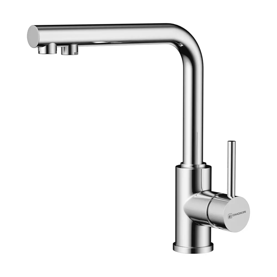 Фото Смеситель для кухни Omoikiri Nakagawa 2 Plus-C латунь/хром