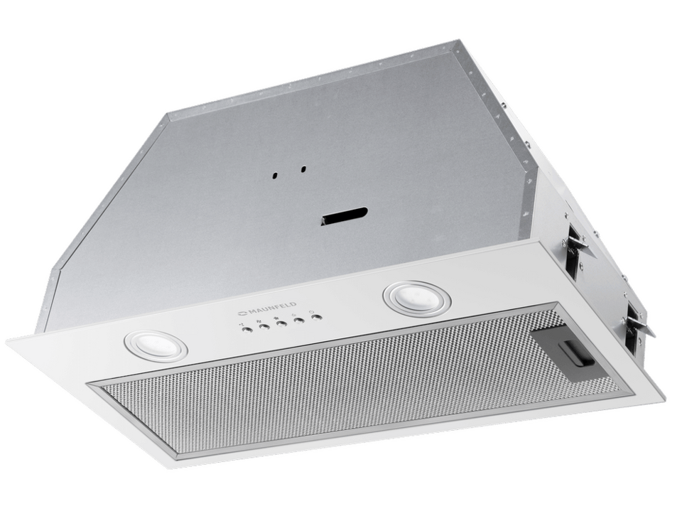 Фото Полновстраиваемая вытяжка Maunfeld TRAPEZE 602M WHITE
