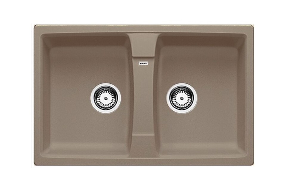 Фото Гранитная мойка Blanсo LEXA 8 SILGRANIT PuraDur серый беж