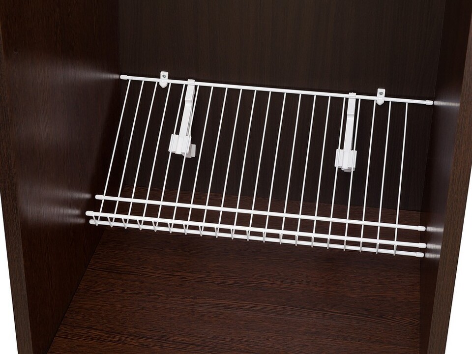 Фото Duslar Сетчатая полка AGATA для обуви, ширина 3000 мм, глубина 300 мм, белый