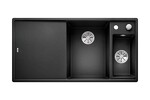 Превью картинка Гранитная мойка Blanсo AXIA III 6 S SILGRANIT PuraDur антрацит чаша справа, доска стекло c кл.-авт. InFino #1