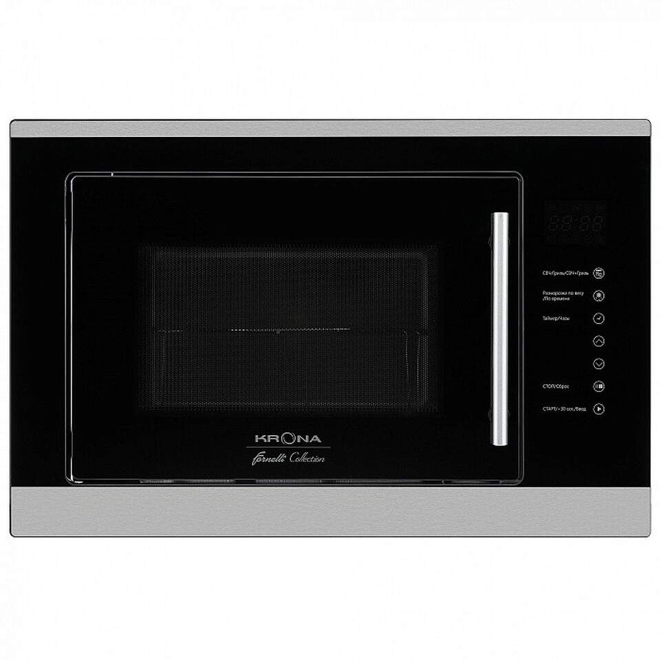 Фото Печь микроволновая встраиваемая KRONA RIFLESSO 60 BL