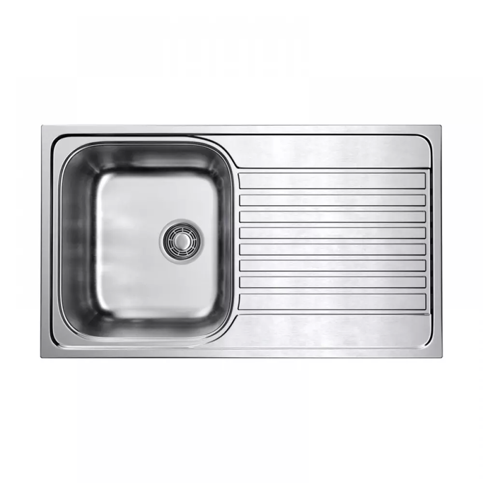 Фото Металлическая мойка Omoikiri Kashiogawa 86-IN нерж. сталь/нержавеющая сталь