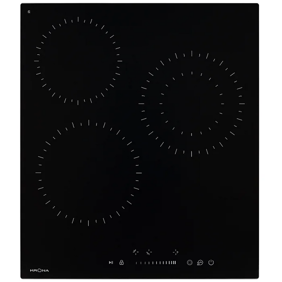 Фото Электрическая варочная панель KRONA ZAUBER 45 BL 1DZTS