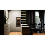 Превью картинка Шкаф винный встраиваемый Meyvel Винный холодильник (шкаф) компрессорный MEYVEL MV66-KSB1 #12