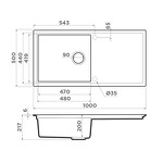 Превью картинка Omoikiri Sintesi 100-GB Artceramic/графит #5