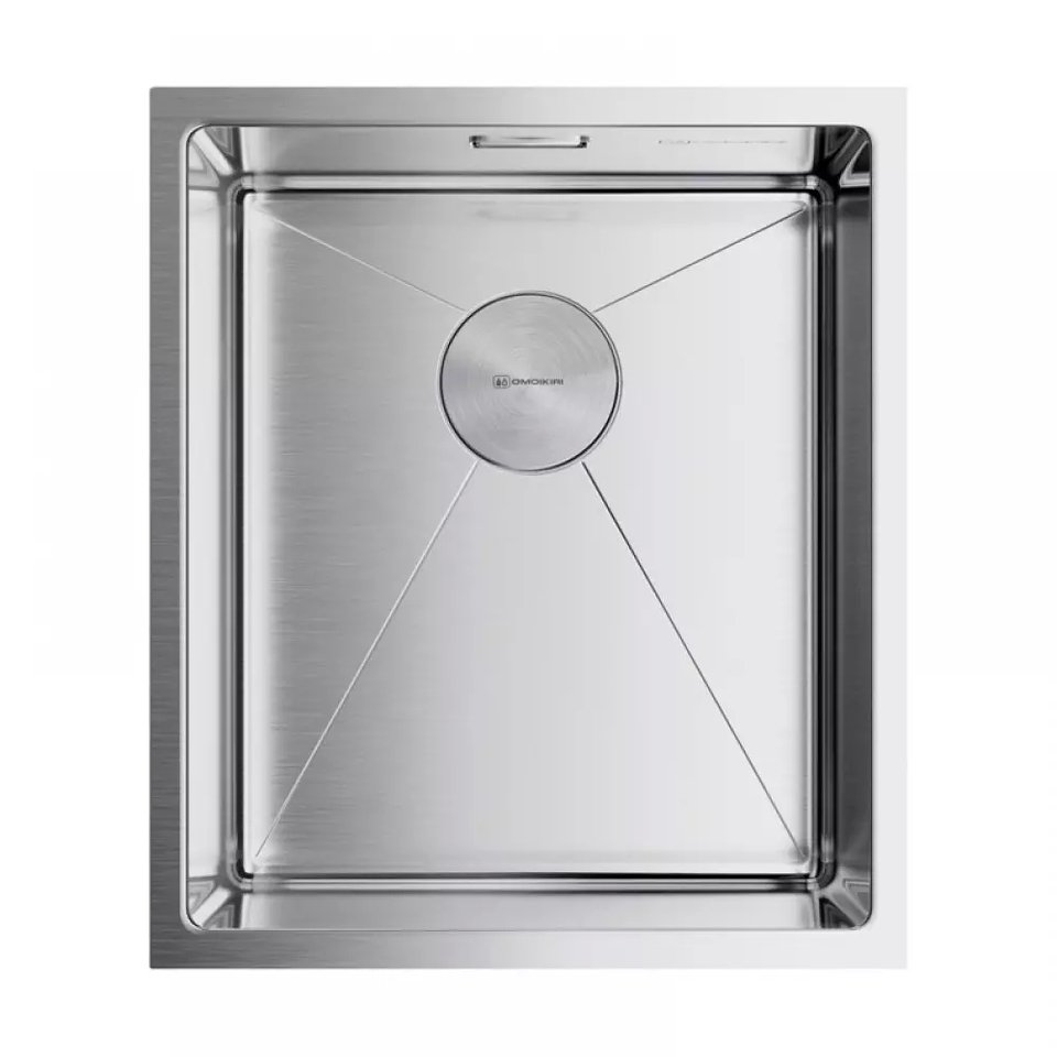 Фото Металлическая мойка Omoikiri Taki 38-U/IF-IN нерж. сталь/нержавеющая сталь