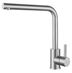 Превью картинка Смеситель для кухни GranFest Z-5411 Нержавеющая сталь #1