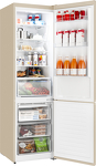 Превью картинка Холодильник с нижней морозилкой Weissgauff WRK 2010 D Inverter NoFrost Beige Soft Close #21
