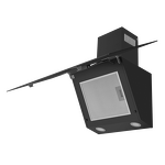 Превью картинка Наклонная вытяжка Maunfeld EAGLE 850 90 Glass Black #2