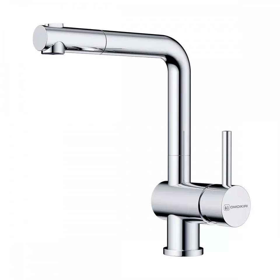Фото Смеситель для кухни Omoikiri Tanigawa-SB-C латунь/хром