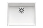 Превью картинка Гранитная мойка Blanсo SUBLINE 500-U керамика PuraPlus глянцевый белый  с отв.арм. InFino #1