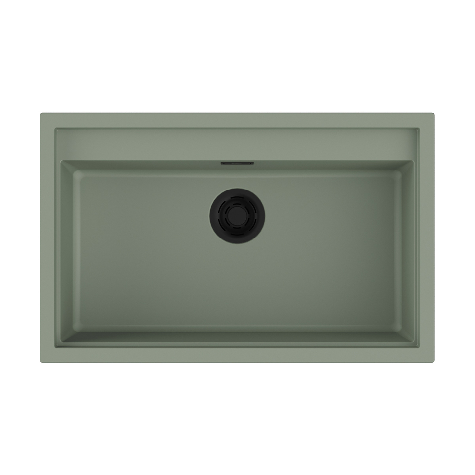 Фото Omoikiri Sintesi 79-WG Artceramic/wind green