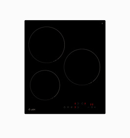 Картинка Lex EVH 4030 BL панель стеклокерамическая электрическая