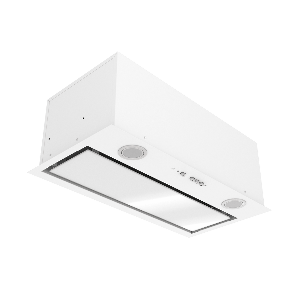 Фото Полновстраиваемая вытяжка Elikor Cube 60П-650 Белый SM