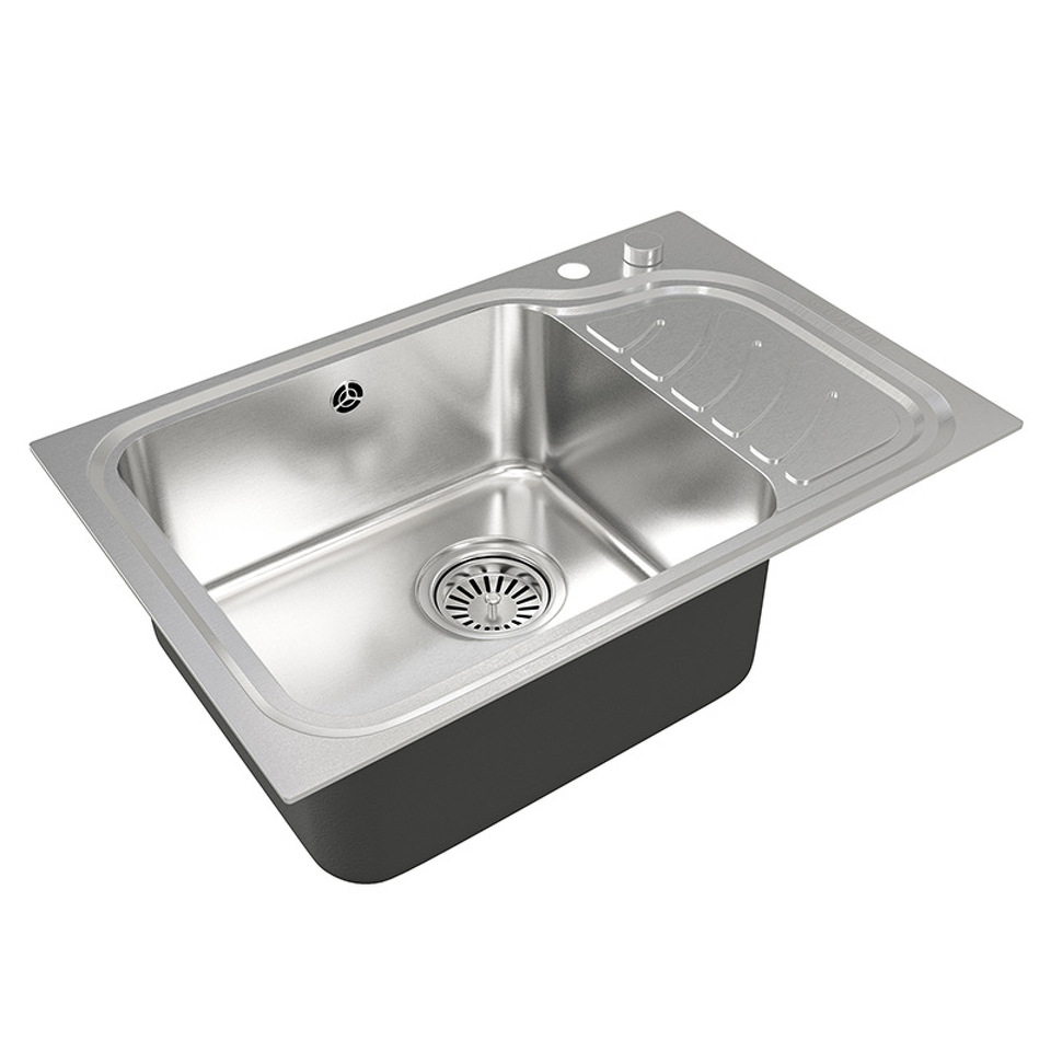 Фото Металлическая мойка EMAR OL-327L