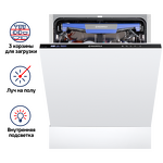 Превью картинка Посудомоечная машина 60см встраиваемая Maunfeld MLP-12IMR #3