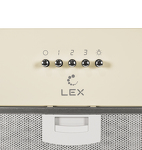 Превью картинка Полновстраиваемая вытяжка Lex GHOST 600 IVORY LIGHT воздухоочиститель #6