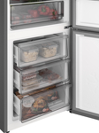 Превью картинка Холодильник с нижней морозилкой Weissgauff WRK 185 Total NoFrost Inverter Inox #11