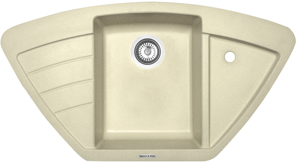 Фото Гранитная мойка Zigmund & Shtain ECKIG 900 Молодое шампанское