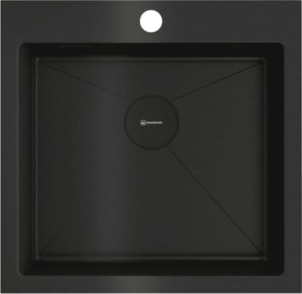 Фото Металлическая мойка Omoikiri Akisame 51-GB нерж. сталь/графит