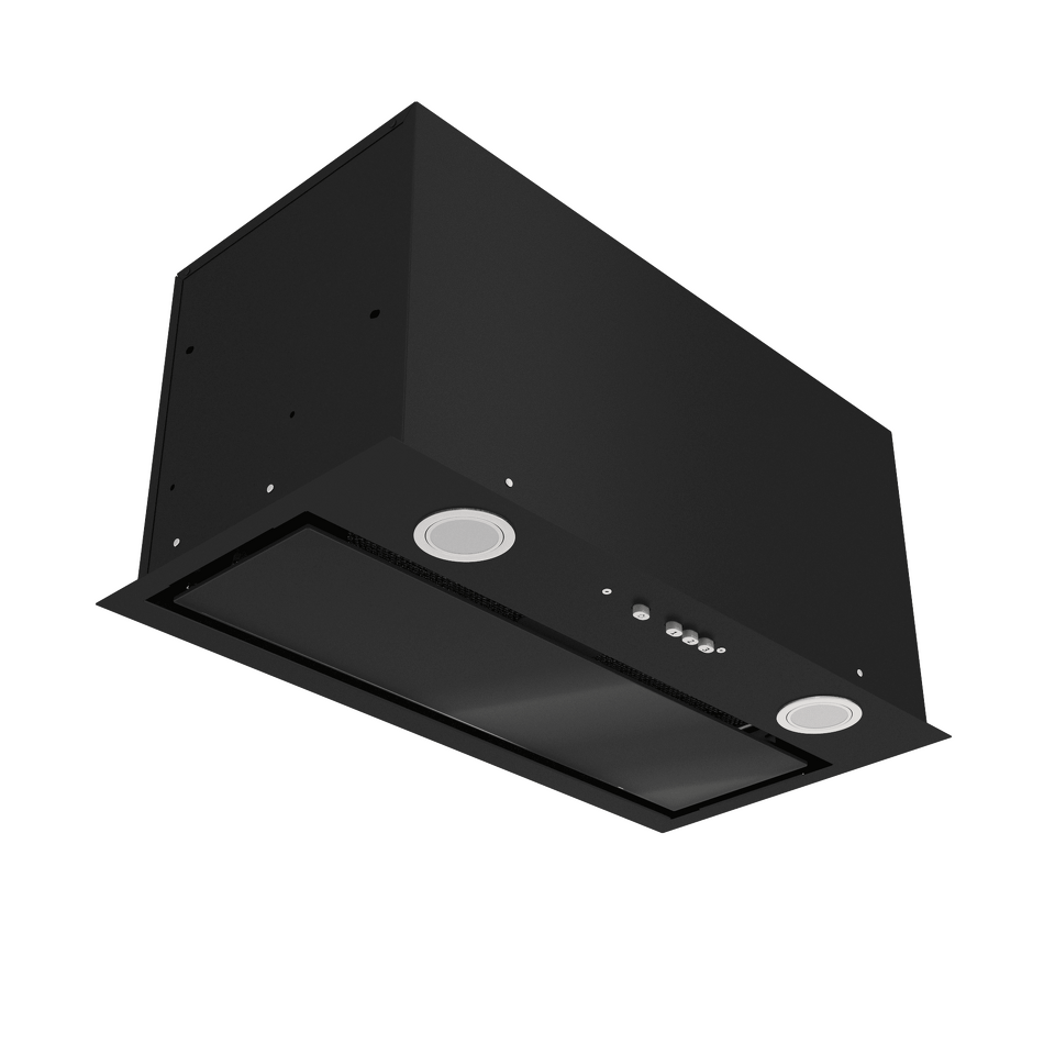 Фото Полновстраиваемая вытяжка Elikor Cube 60П-1000 черный/черный