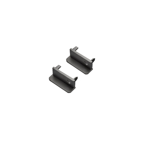 Картинка Duslar Комплект заглушек для профиля DLIGHT CUT, антрацит