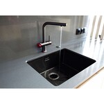 Превью картинка Смеситель для кухни Omoikiri Hotaru-GB латунь/графит #3