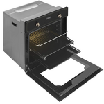 Превью картинка Электрический духовой шкаф Meferi MEO606BK RETRO #5