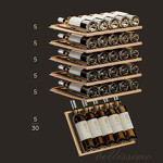 Превью картинка Шкаф винный  Meyvel Винный холодильник (шкаф) компрессорный MEYVEL MV30-KBF1 #2