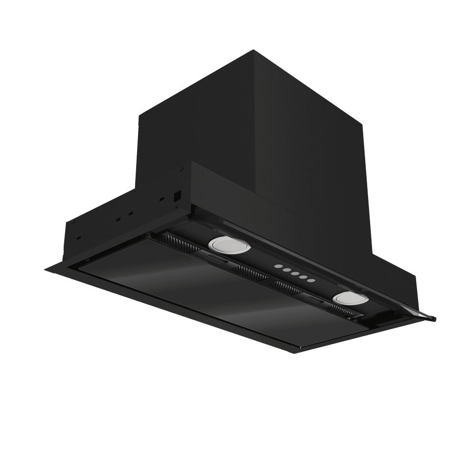 Фото Полновстраиваемая вытяжка Elikor Sense Glass 60П-1000 Черный